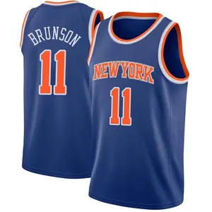 New York Knicks Swingman Blue Jalen Brunson Jersey - Icon Edition - Youth