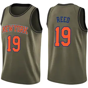 Knicks Mitchell & Ness 75th Silver Willis Reed #19 Swingman Jersey