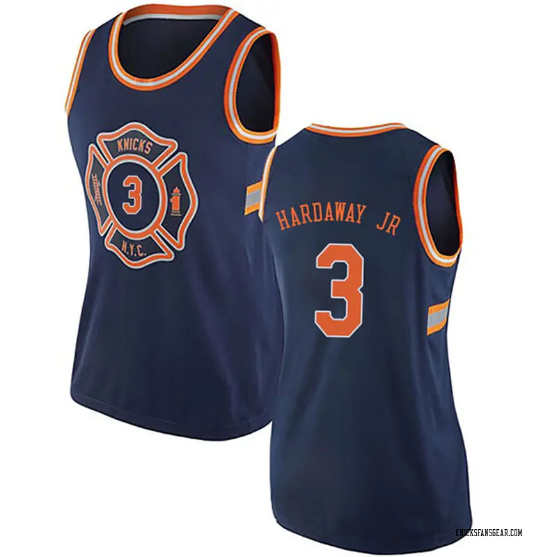 Nike New York Knicks Authentic Navy Blue Tim Hardaway Jr. Jersey - City Edition - Women's